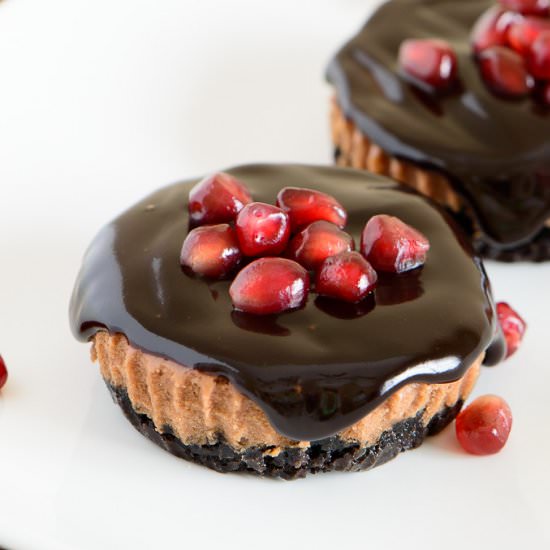 Mini Chocolate Cheesecakes