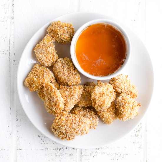 Baked Crispy Chicken Nuggets