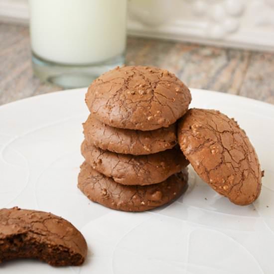 Crackled Chocolate Drops