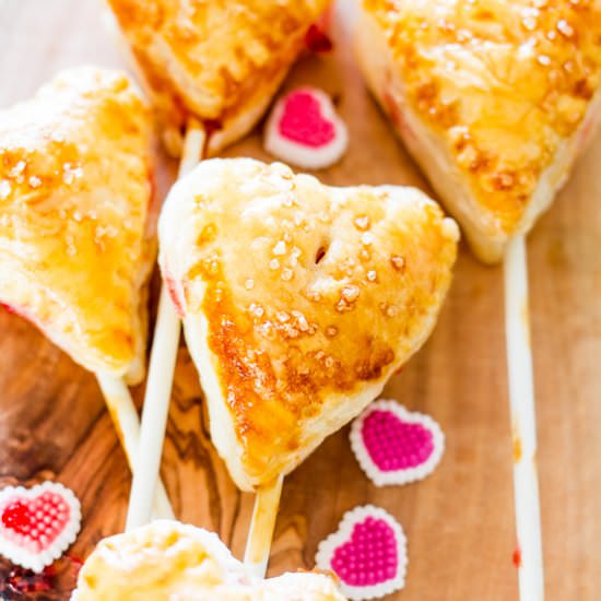 Sweetie Cherry Pie Lollipops
