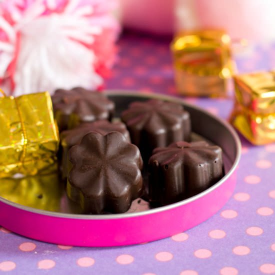 Strawberry Centered Chocolates