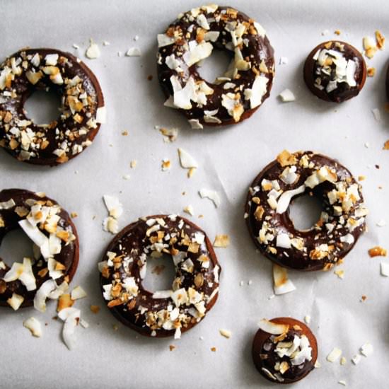 Chocolate donuts