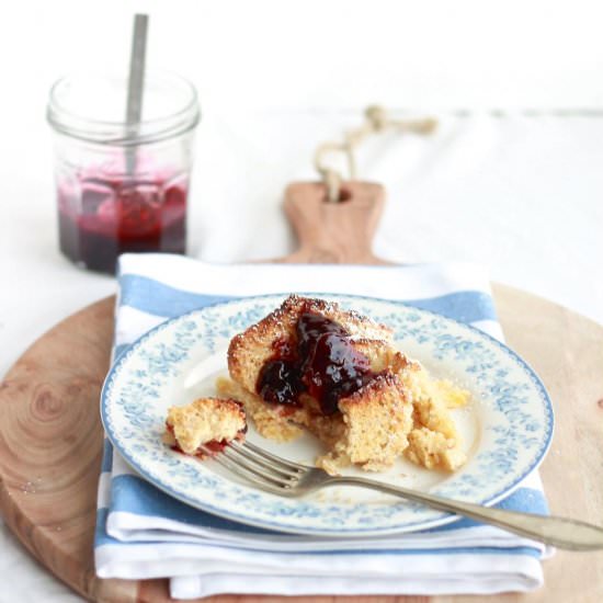 Banana Bread French Toast Bake