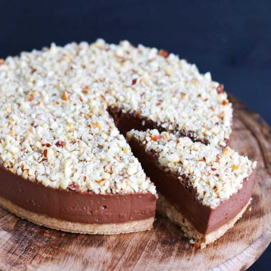 No-Bake Nutella Cheesecake