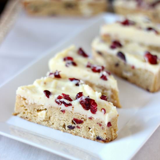 Cranberry Bliss Bars