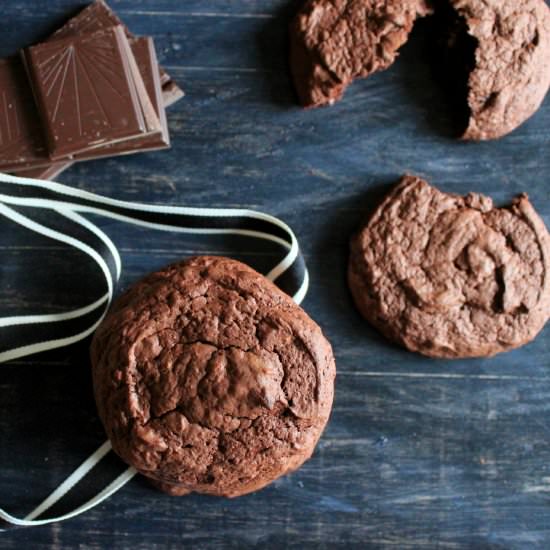 Dark Chocolate Cookies [GF & DF]