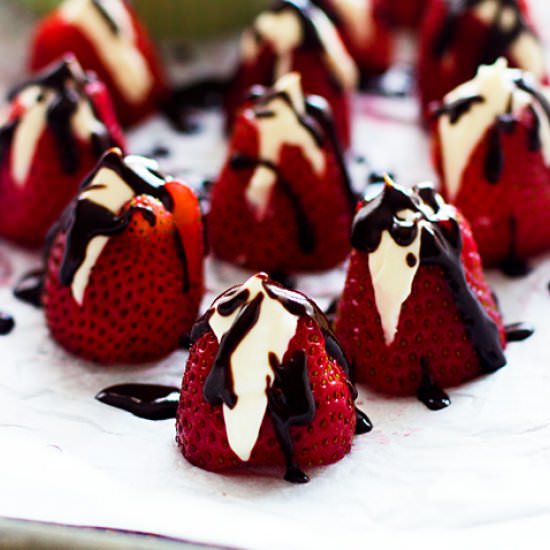 Baileys Cheesecake Strawberries