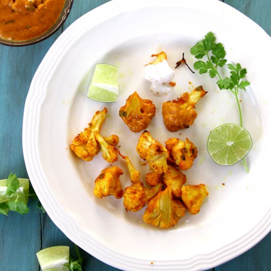 Baked Tandoori/Tikka Cauliflower