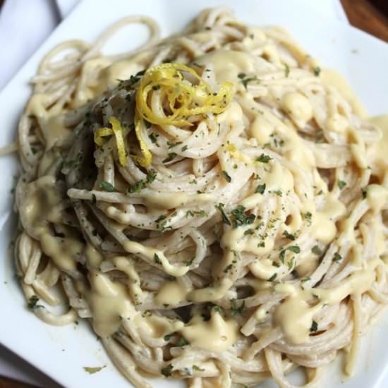 Vegan Garlic Alfredo Sauce