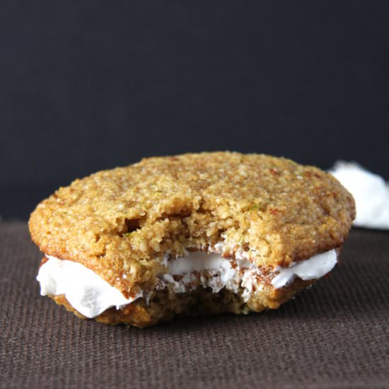 Lime Cashew Whoopie Pies