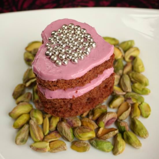 Three Valentine’s Cakes