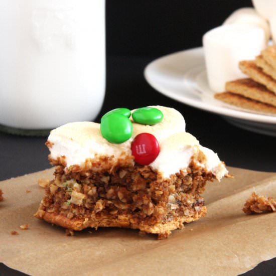 Almond Butter Monster Smores Bars