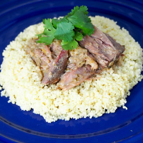 Tangia-Style Slowcooker Lamb Shanks