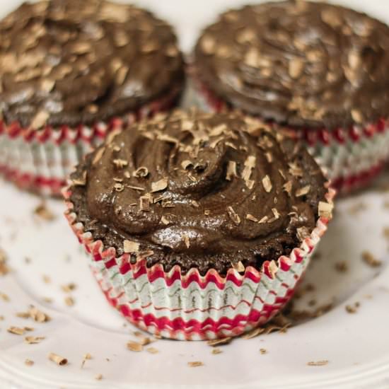 Chocolate Brownie Cupcakes