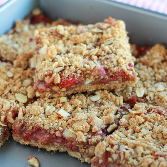 Strawberry Breakfast Bars