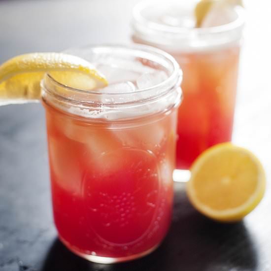 Pomegranate Lemonade Beer Cocktail