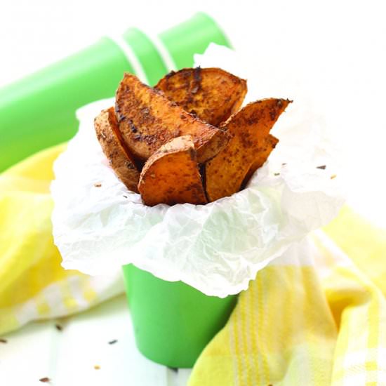 Maple Chipotle Sweet Potatoes