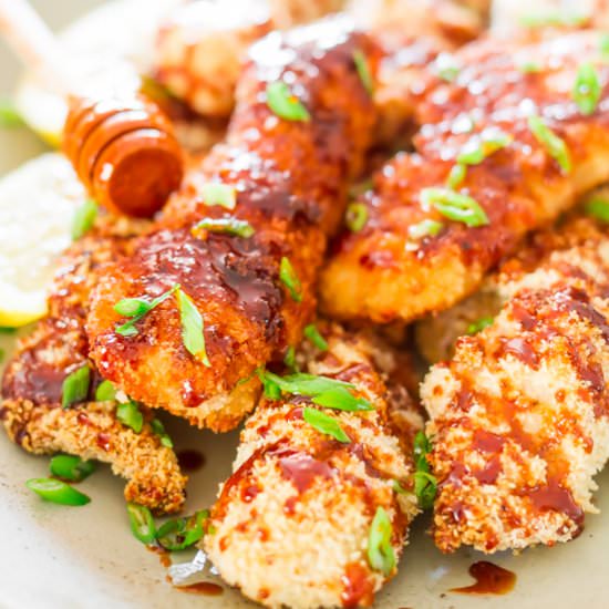 Asian Glazed Chicken Fingers