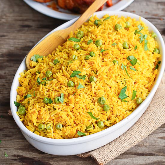 South African Yellow Rice