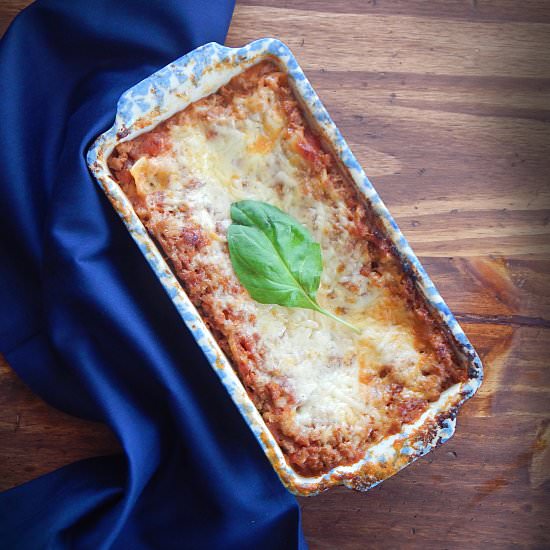 Lasagna for Two