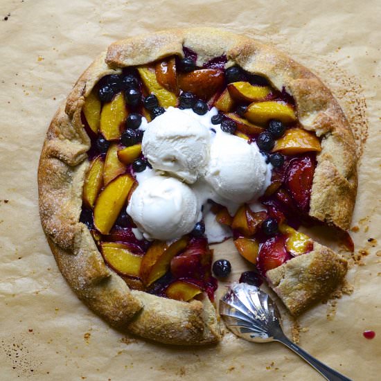 Nectarine Galette