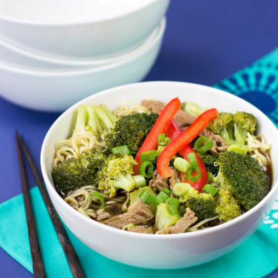 Quick Beef and Broccoli Soup
