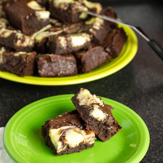 Red Wine Cheesecake Brownies