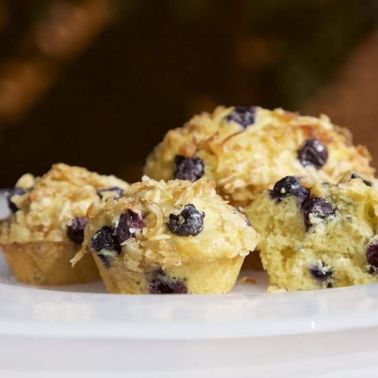 Blueberry Sour Cream Muffins