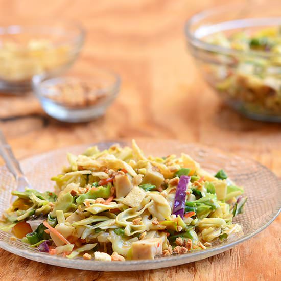 Thai Chicken Salad Peanut Dressing