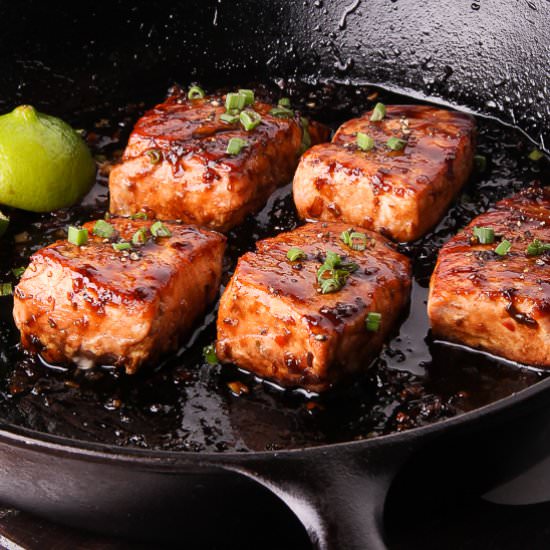 Salmon Balsamic Thai Chile