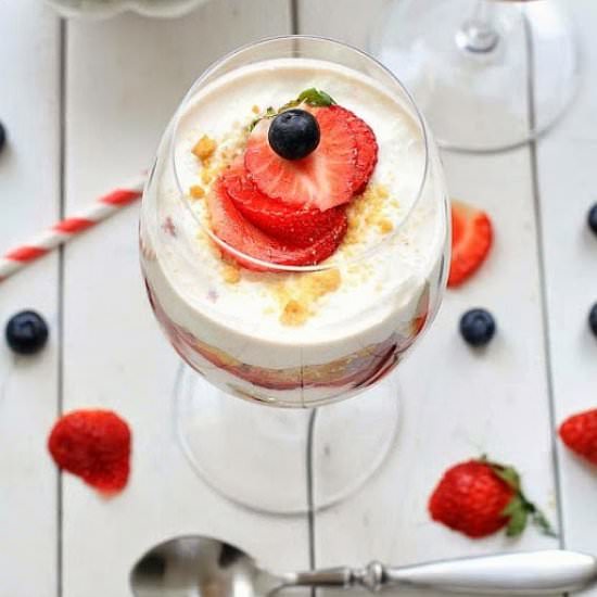 Strawberry Cheesecake Parfaits