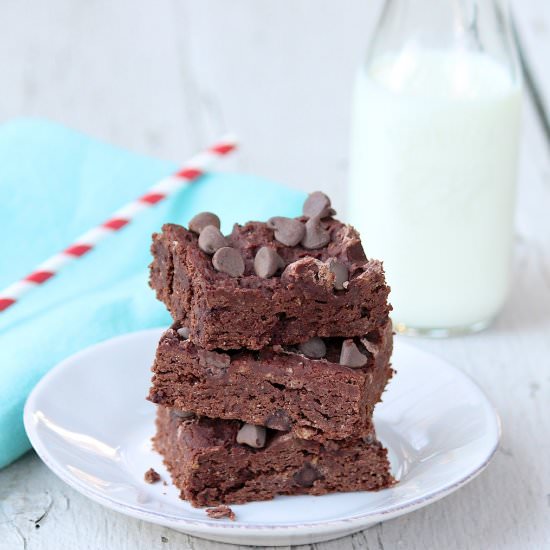 Fudgy Yogurt Brownies