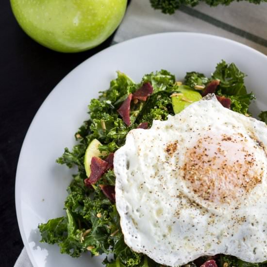 Kale Breakfast Salad