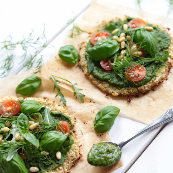 Mini Cauliflower Pizza