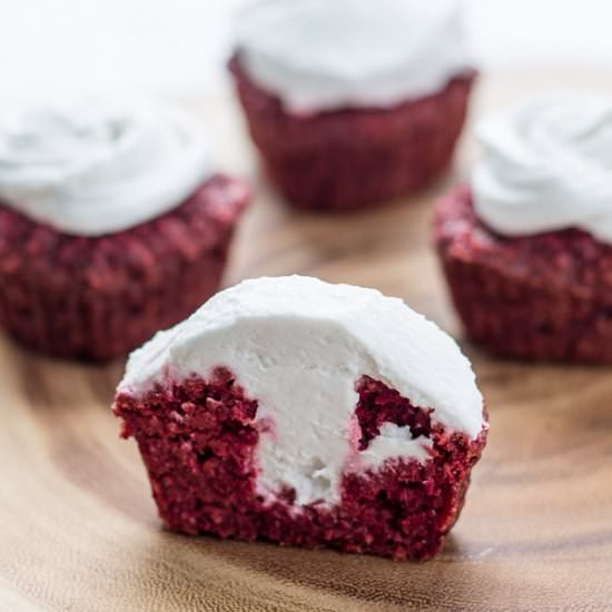 Red Velvet Beet Cupcakes