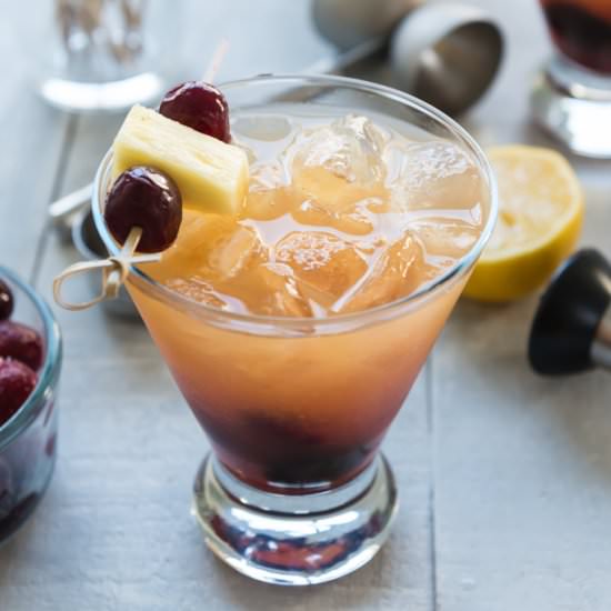 Wicked Waikiki Sour Cocktail