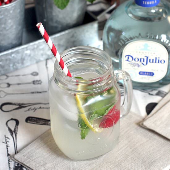 Sparkling Mint Lemonade