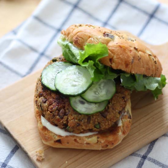 Quinoa Veggie Burgers
