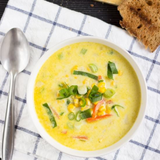 Spicy Corn Chowder