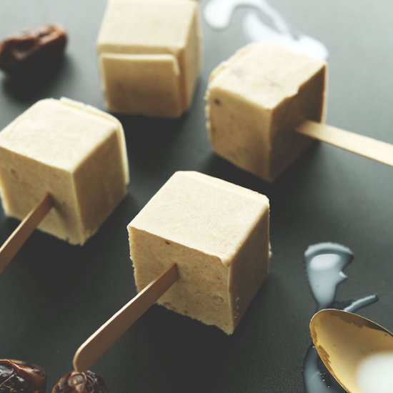 Vegan Dulce de Leche Pops