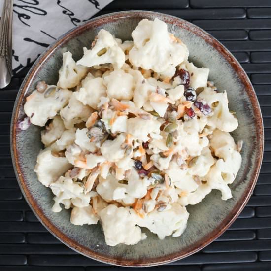 Cranberry Cauliflower Salad