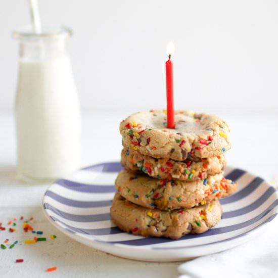 Birthday Cake Cookies