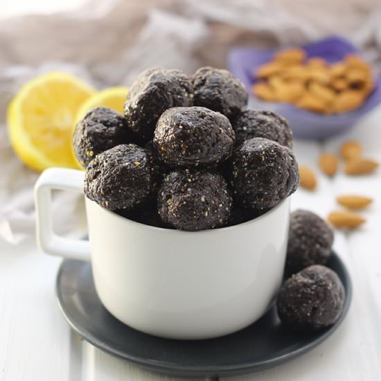 Blueberry Muffin Energy Balls