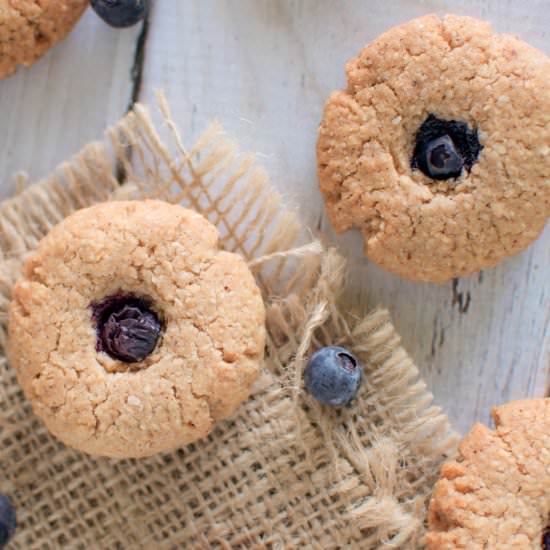 Blueberry Drop Biscuits