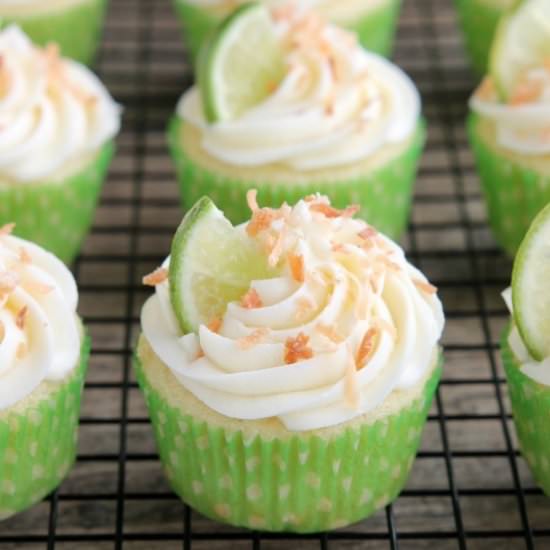 Coconut Lime Cupcakes