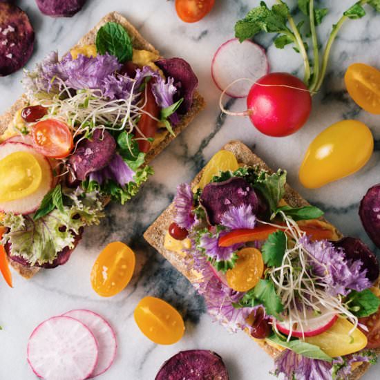 Crispbreads & Roasted Squash Cream