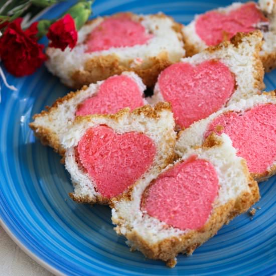 Heart Inside A Cake Recipe