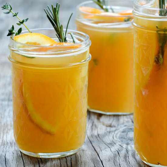 Wheat Ale and Orange Sangria