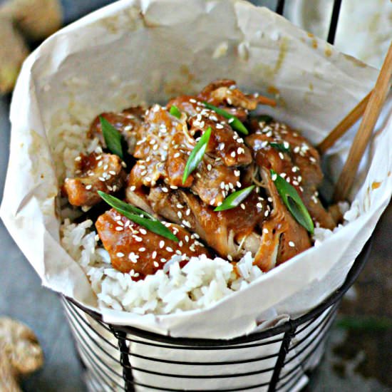 Pineapple Shoyu Chicken