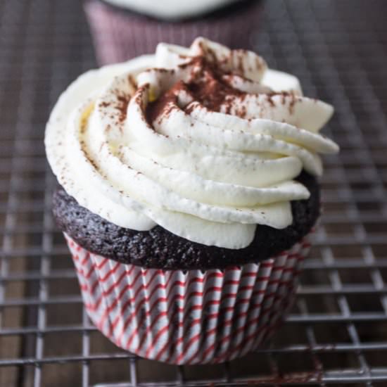 Hot Cocoa Cupcakes